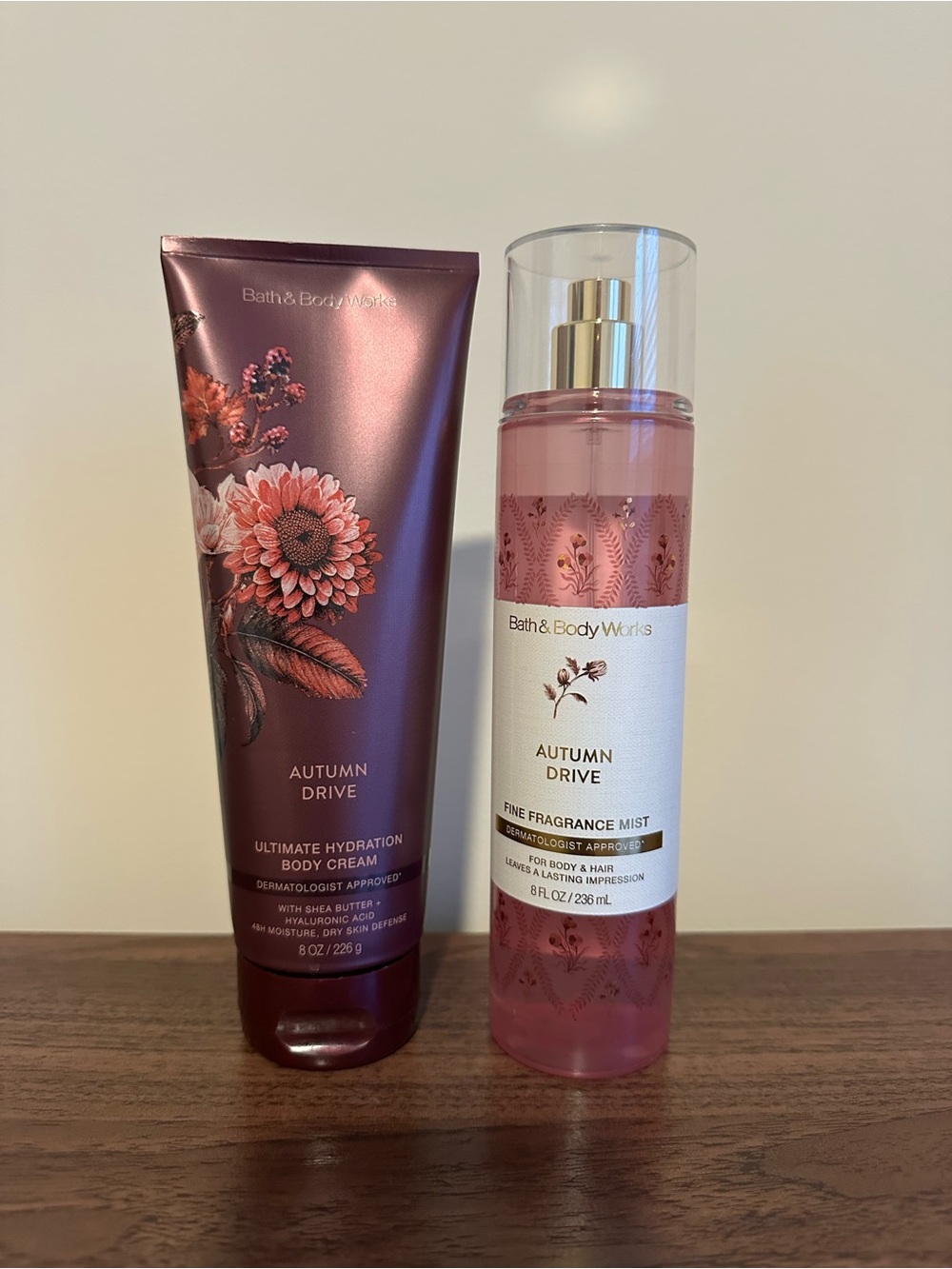 Bath & Body Works Autumn Drive Body Cream & Mist - new